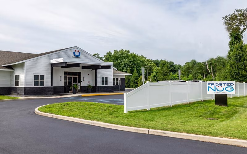 Front Street View of Frosted Nug Carneys Point Dispensary New Jersey