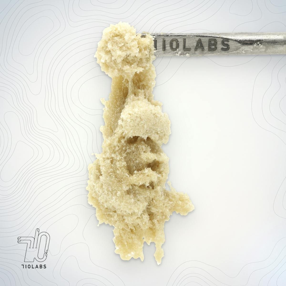 710 Labs water hash concentrate on a dab tool